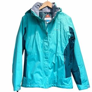 Columbia women’s size large teal/green winter coat